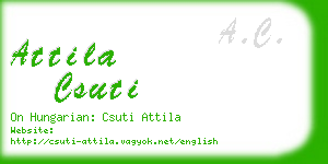 attila csuti business card